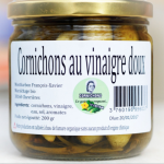 Cornichons au vinaigre doux petits et moyens 200 gr