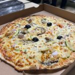 Pizza végé chèvre