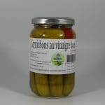 Cornichons au vinaigre doux et piment 200 gr