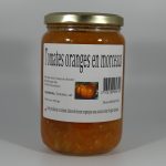 Tomates oranges en quartiers BIO 640 gr