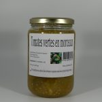 Tomates vertes en quartiers BIO 640 gr